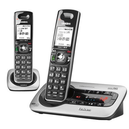 Uniden D3580-2 DECT 6.0 Cordless Phone with Digital Answerer