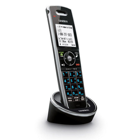 Uniden DCX320 Accessory Handset & Charger for D3200/DECT3100, Black