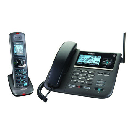 Uniden DECT4096 2 Line Corded/Cordless Digital Answering System with Dual Key