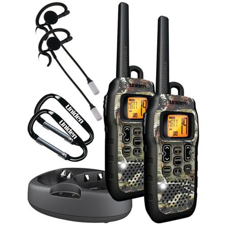 Uniden GMR5099-2CKHS 50-Mile Submersible GMRS/FRS Two-Way Radio, 2 Pack