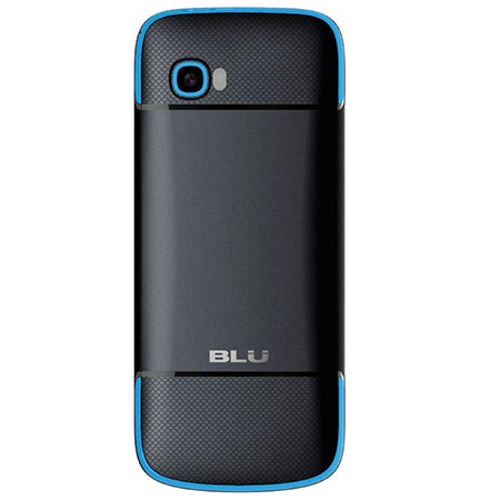 Blu Jenny TV 2.8 T176T Unlocked GSM Quad-Band Dual SIM Phone, Black/Blue