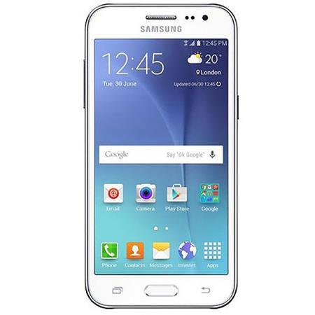 Samsung Galaxy J2 J200M Smartphone, GSM/4G LTE, Region Specific Unlocked, White