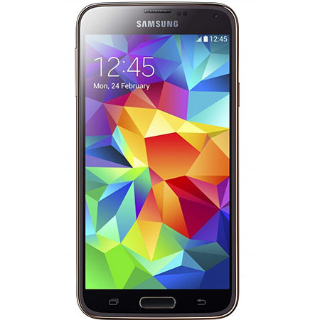 Samsung Galaxy S5 G900H 16GB Android Smartphone, Region Unlocked, Gold