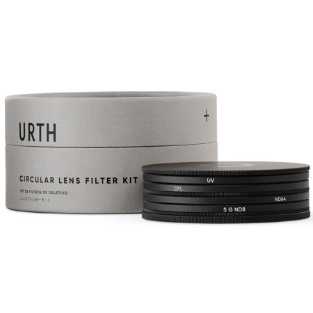 Urth 46mm Nature Filter Kit Plus+ w/UV, CPL, ND64 & Soft Graduated ND8 Filters
