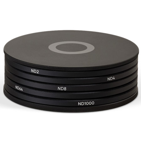 Urth 58mm ND Coverage Kit Plus+ with ND2, ND4, ND8, ND64 & ND1000 Lens Filter