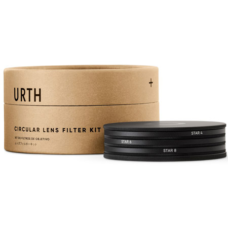 Urth 77mm Stellar Filter Kit w/4-Point, 6-Point and 8-Point Star Lens Filters