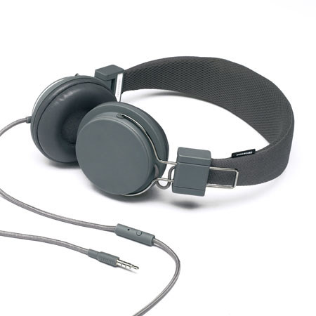 Urbanears Plattan Folding Full Size Headphones, Dark Grey