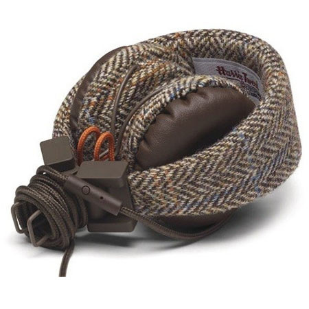 Urbanears Fashion Plattan Folding Classic Full Size Headphones with "Zound Plug" - Color: Harris Tweed
