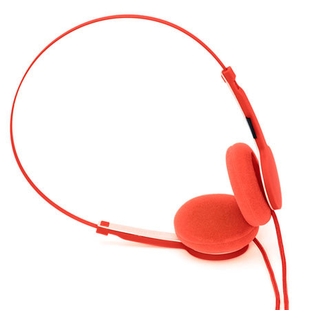 Urbanears 4090333 Tanto Headphones, Microphone, Tomato