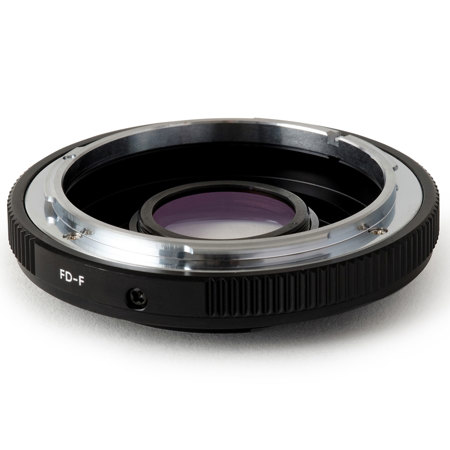 Urth Canon FD Lens Mount to Nikon F Camera Mount Adapter with Optical Glass