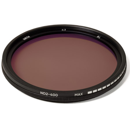 Urth 43mm Circular Variable ND2-400 1-8.6 Stop Lens Filter
