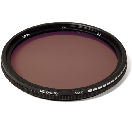 Urth 55mm Circular Variable ND2-400 1-8.6 Stop Lens Filter