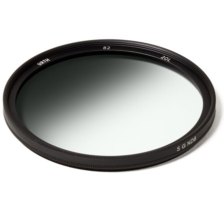 Urth 82mm Circular Soft Graduated ND8 3-Stop Lens Filter Plus+