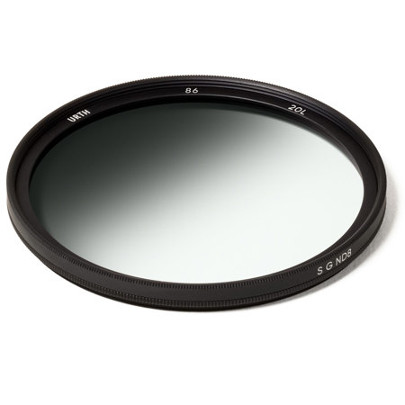 Urth 86mm Circular Soft Graduated ND8 3-Stop Lens Filter Plus+