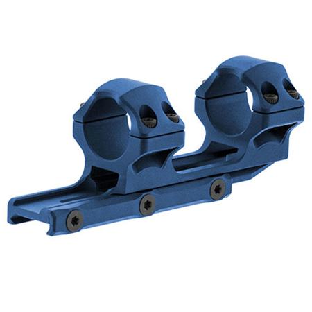 UTG ACCU-SYNC 1" Medium Profile 34mm Offset Picatinny Rings, Matte Blue