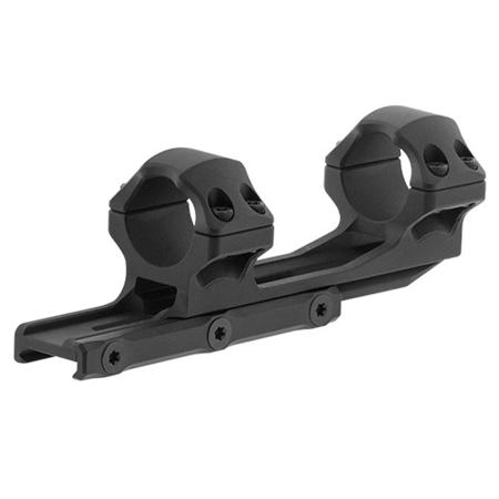UTG ACCU-SYNC 1" Medium Profile 50mm Offset Picatinny Rings, Matte Black