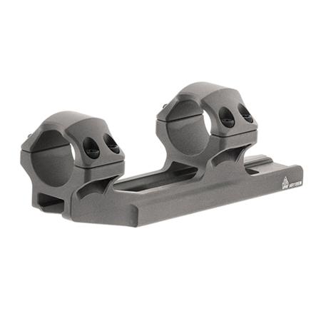 UTG ACCU-SYNC 1" Medium Profile 50mm Offset Picatinny Rings, Gun Metal