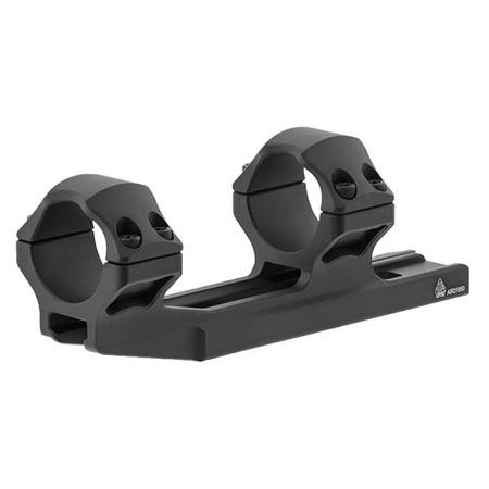 UTG ACCU-SYNC 30mm Medium Profile 50mm Offset Picatinny Rings, Matte Black