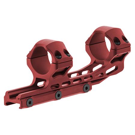 UTG ACCU-SYNC 30mm High Profile 50mm Offset Picatinny Rings, Matte Red