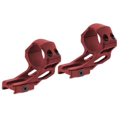 UTG ACCU-SYNC 30mm High Profile 37mm Offset Picatinny Rings, Matte Red