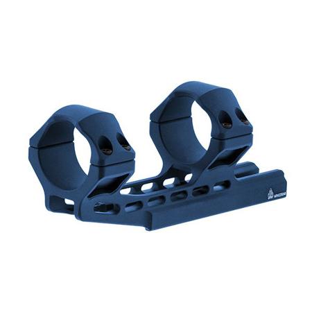 UTG ACCU-SYNC 34mm High Profile 50mm Offset Picatinny Rings, Matte Blue