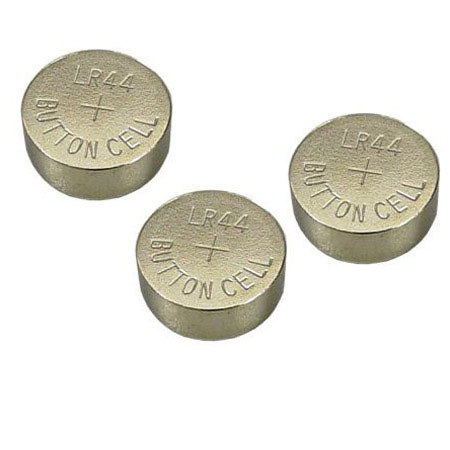 Leapers UTG LR44 Button Batteries, Pack of 3