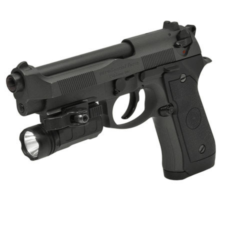 Leapers UTG Tactical Super-compact Pistol Flashlight with 23mm CREE R2 LED