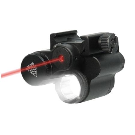 UTG LED Light and Aiming Adjustable Red Laser, Picatinny Rail Mount