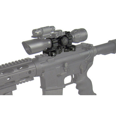 UTG Leapers UTG Integral QD 1" Ring Mount, 2 Picatinny Slots