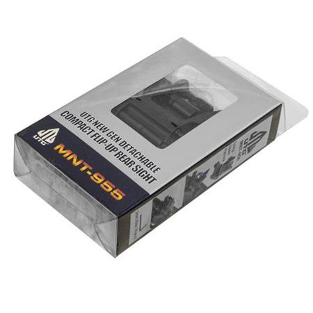 UTG PRO Low Profile Flip-up Rear Sight with Dual Aiming Aperture
