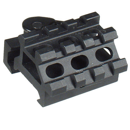UTG Leapers UTG LE Rated Double Rail/3 Slot Angle Mount