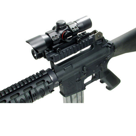 UTG Leapers UTG Deluxe See-through Tri-rail Carry Handle Mount