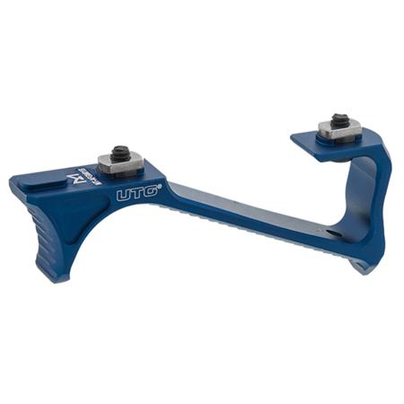UTG M-LOK Ultra Slim Angled Foregrip, Matte Blue