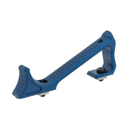 UTG M-LOK Ultra Slim Angled Foregrip, Matte Blue