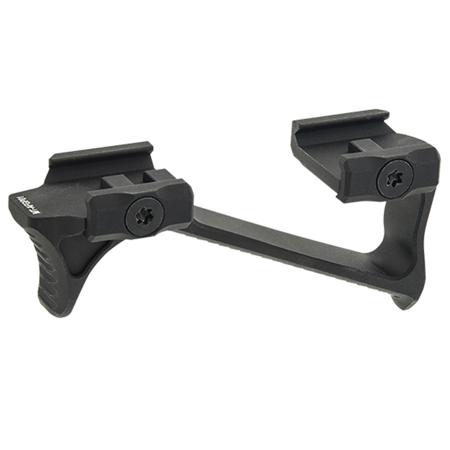 UTG Picatinny Ultra Slim Angled Foregrip, Matte Black
