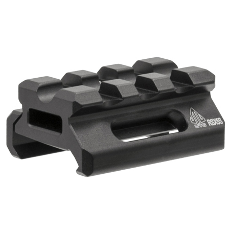 UTG Super Slim Picatinny Riser Mount, 0.5" Height, 3 Slots