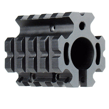 UTG Leapers UTG PRO Model 4/15 Low-profile Quad-Rail Gas Block for .75" Barrel