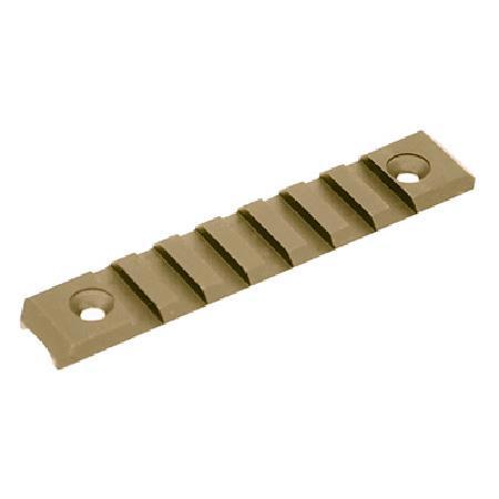 UTG PRO 7 Slot Rail Section for Super Slim Handguards, Cerakote Flat Dark Earth