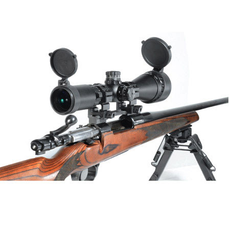 Leapers UTG 3-9X50 AO RGB Mil-dot Zero Lock/Reset Scope with Rings & Sunshade