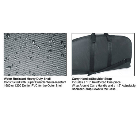 UTG Leapers UTG 42" DC Series Tactical Gun Case with Added Capacity, Black