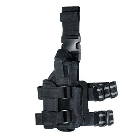 UTG Leapers UTG Extreme Ops 188 Tactical Right Leg Pistol Holster, Black