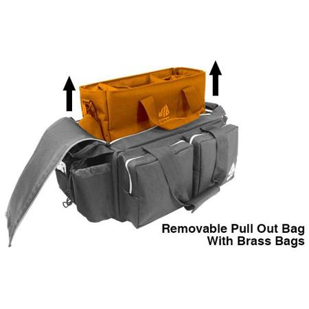 UTG All-in-1 Range Bag, Black/Silver
