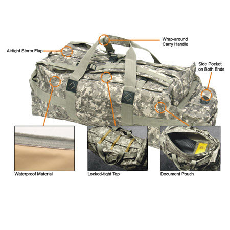 UTG Leapers UTG Ranger Field Bag, Army Digital
