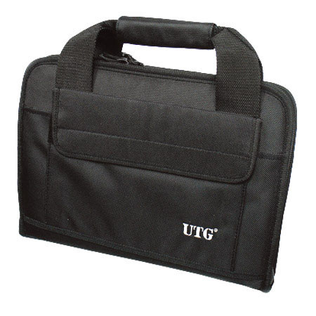 UTG Deluxe Double Pistol Soft Case, Black