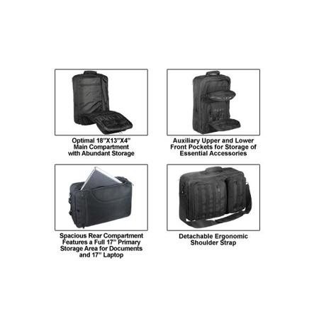 UTG All Environment MOLLE 3-Day Rapid Deployment Backpack, Black