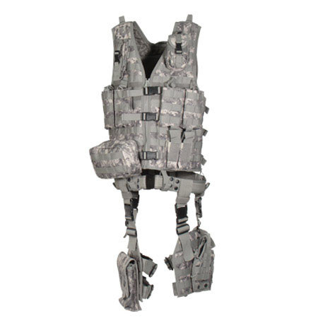 Leapers UTG Ultimate Tactical Gear Modular Complete Kit, 10 Piece, Army Digital