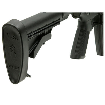 UTG Leapers UTG Model 4/15 Deluxe Butt Pad - Combat Style Fits 6-Position Stock