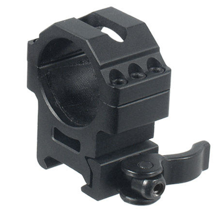 UTG Max Strength LE Grade QD Picatinny Rings, 25mm Width, Med. Profile
