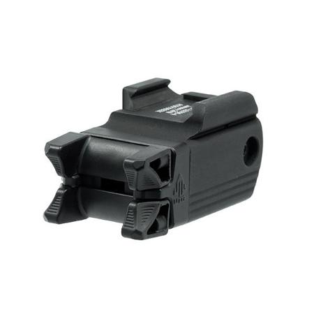 UTG Compact Pistol Green Laser with Ambidextrous Controls, Picatinny Rail Mount