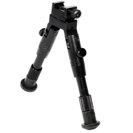 UTG Leapers Universal Shooter's Bipod - SWAT/Combat Profile Adjustable Height